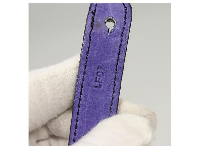 Céline Borsa a spalla CELINE in suede viola Auth BA1516 Porpora - vista 12