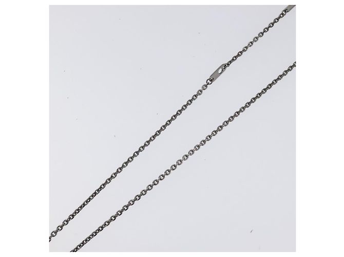 Louis Vuitton Pendente Collana Vivienne in metallo tono argento M00831 LV Auth 120237 - vista 13