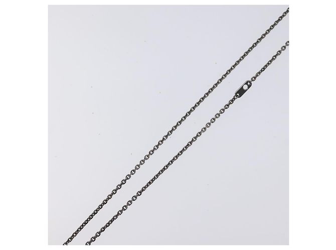 Louis Vuitton Pendente Collana Vivienne in metallo tono argento M00831 LV Auth 120237 - vista 5