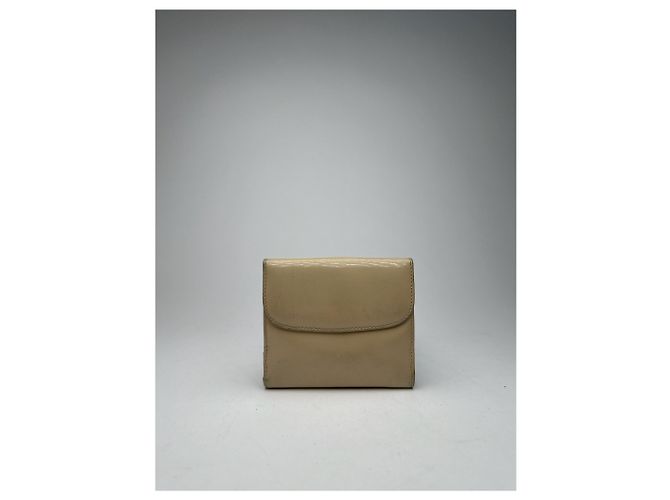 Vintage Gucci leather wallet beige - view 2