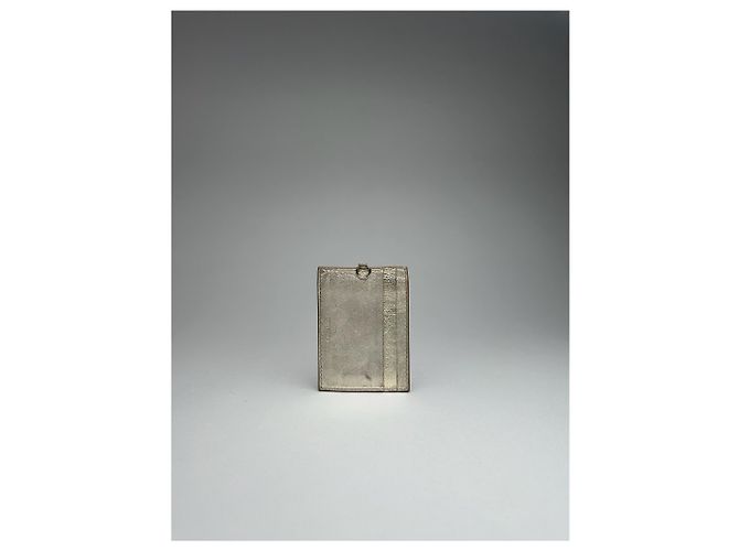 Vintage Miu Miu Leder Kartenhalter Silber - Ansicht 6