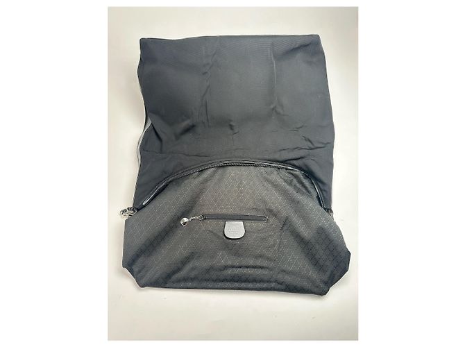Vintage Gucci Baumwolltasche schwarz - Ansicht 2