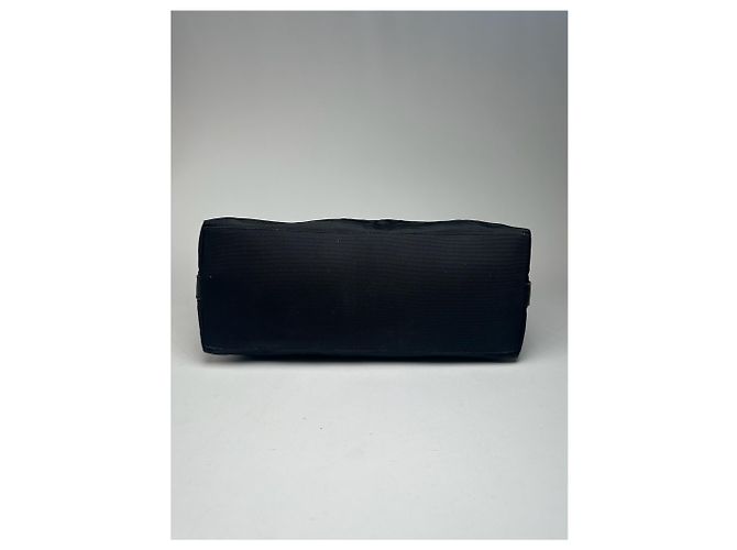 Vintage Gucci Baumwolltasche schwarz - Ansicht 9