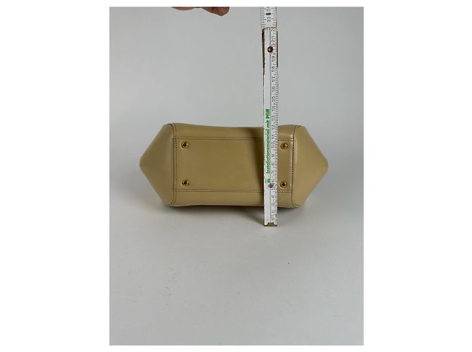 Vintage Givenchy Leder Tasche beige - Ansicht 6