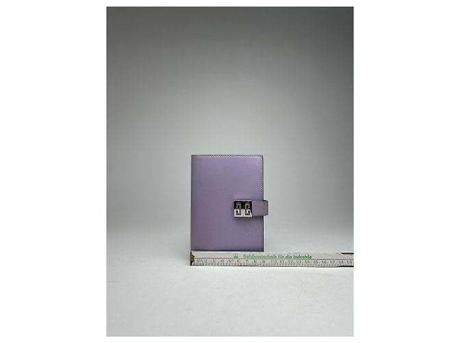 Vintage Givenchy Leather wallet purple - view 9