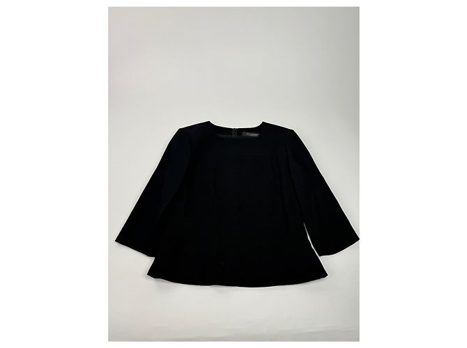 Vintage Givenchy Wool Coat black - view 4