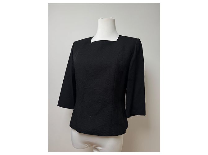 Vintage Givenchy Wool Coat black - view 9
