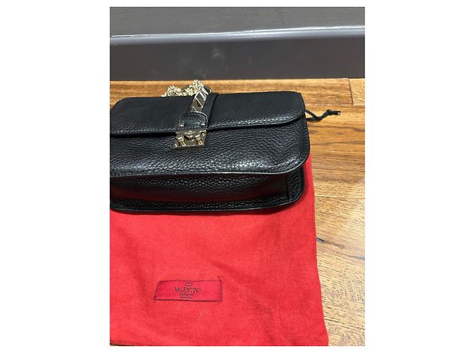 Valentino Garavani Glamlock Negro - vista 10