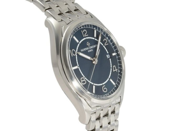 Relógio automático Vacheron Constantin Fiftysix com mostrador azul - vista 2