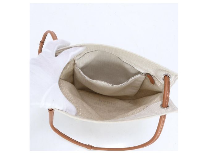 Hermès Mochila de cuero Chevron Aline grabada Hermes Y - vista 12