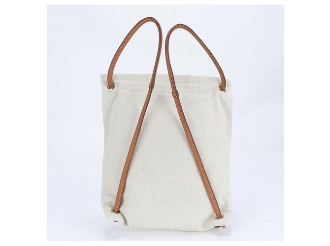 Hermès Mochila de cuero Chevron Aline grabada Hermes Y - vista 6