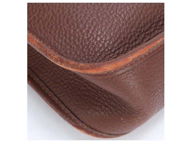 Hermès Vespa PM Ledertasche Braun - Ansicht 10