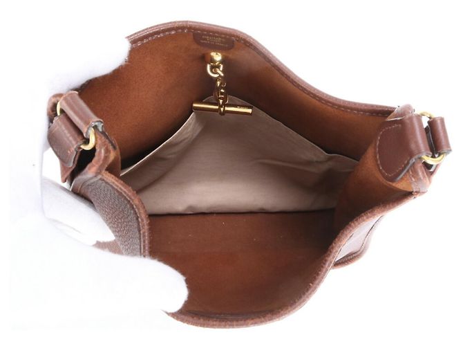 Hermès Vespa PM Ledertasche Braun - Ansicht 12