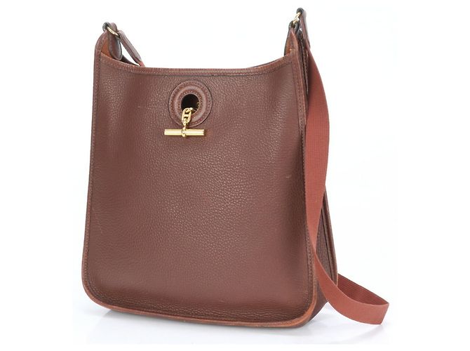 Hermès Vespa PM Ledertasche Braun - Ansicht 2