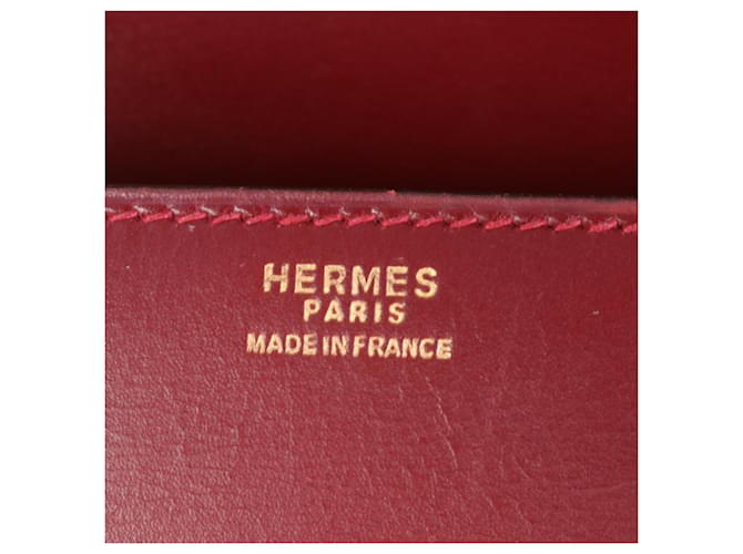 Hermès Borsa Hermes Drag 30 Bordò - vista 14