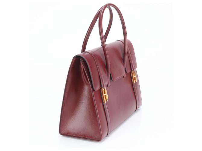 Hermès Borsa Hermes Drag 30 Bordò - vista 3