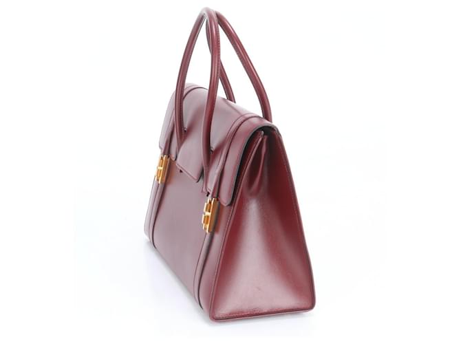 Hermès Borsa Hermes Drag 30 Bordò - vista 5