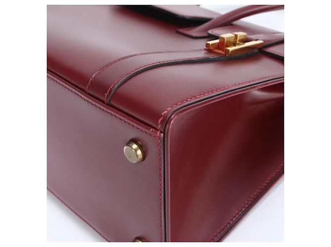 Hermès Borsa Hermes Drag 30 Bordò - vista 9