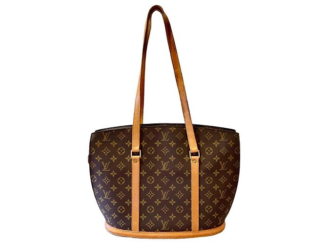 LOUIS VUITTON Babylone GM Marrone - vista 10