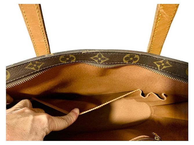 LOUIS VUITTON Babylone GM Marrone - vista 9