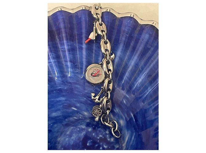 DE LA COLECCIÓN pulsera-reloj MOSCHINO Time 4 Pirates Plata - vista 2