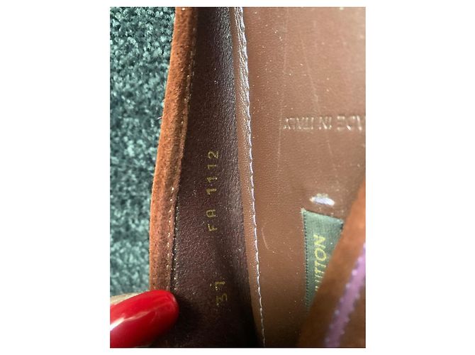 Louis Vuitton Ballettschuhe Dunkelviolett - Ansicht 2