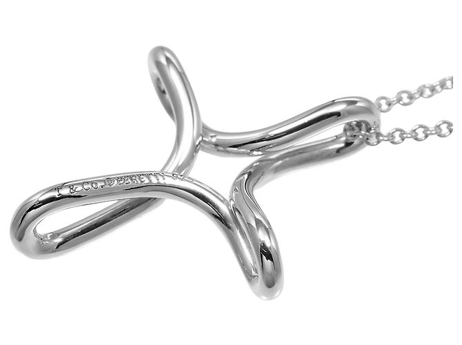 Collana Croce Aperta Tiffany & Co. - vista 4