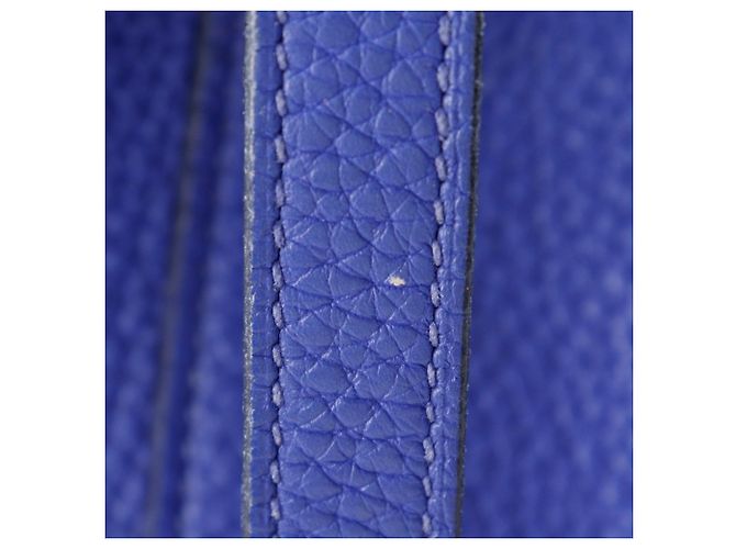 Hermès Hermes Picotin Lock 22 MM Handtasche Blau - Ansicht 12