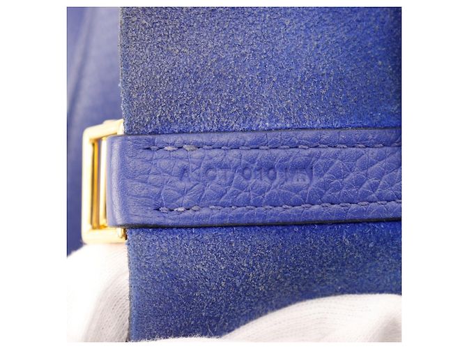 Hermès Hermes Picotin Lock 22 MM Handtasche Blau - Ansicht 17