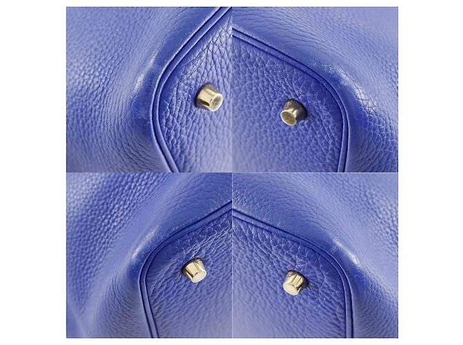 Hermès Hermes Picotin Lock 22 MM Handtasche Blau - Ansicht 4