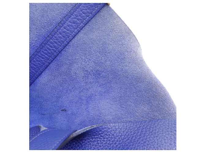 Hermès Hermes Picotin Lock 22 MM Handtasche Blau - Ansicht 8