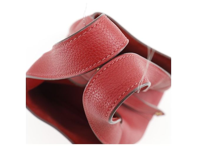 Hermès Hermes Picotin Lock 18 PM Handtasche Rot - Ansicht 5