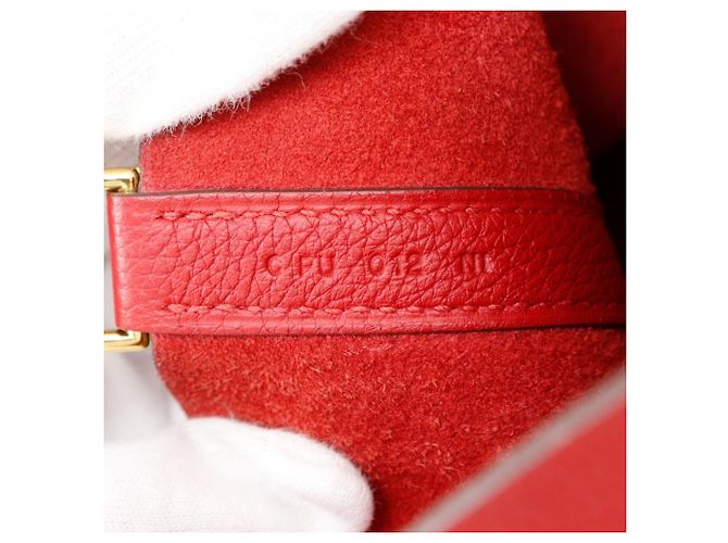 Hermès Hermes Picotin Lock 18 PM Handtasche Rot - Ansicht 7