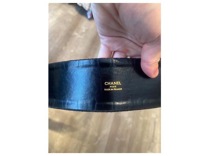 Chanel Abito Cappotto Nero in Seta e Lana Taglia 42 - vista 11