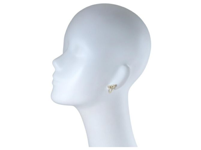 Harry Winston Lily Cluster Ohrringe aus 18-karätigem Gelbgold - Ansicht 3