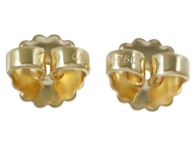 Harry Winston Lily Cluster Ohrringe aus 18-karätigem Gelbgold - Ansicht 6