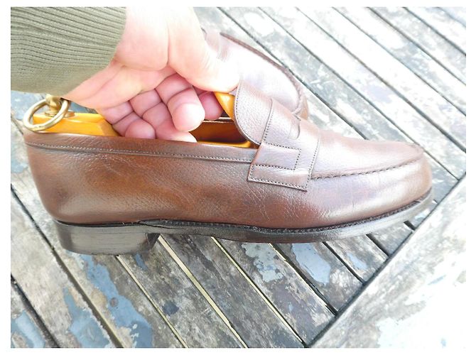 mocassin jm weston 180 vintage 8E   43 - view 3