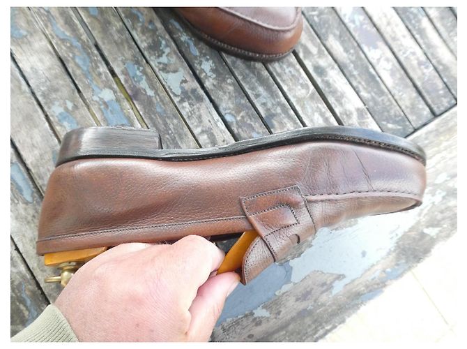 mocassin jm weston 180 vintage 8E   43 - view 4