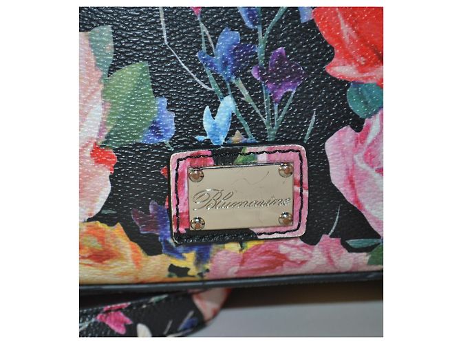 Blumarine Floral Pattern Leatherette Backpack Multiple colors - view 2