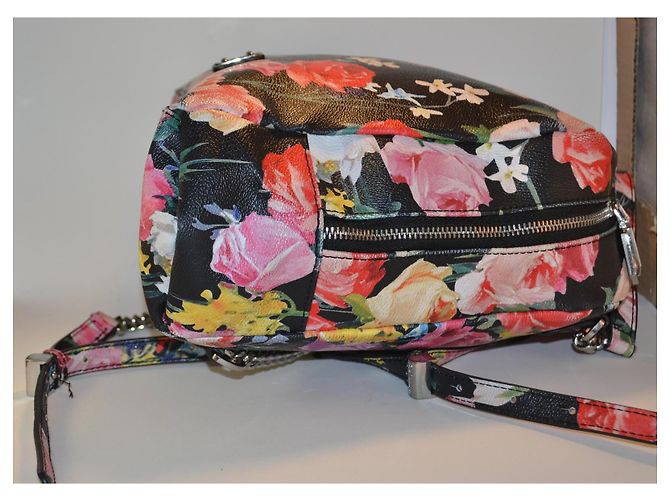 Blumarine Floral Pattern Leatherette Backpack Multiple colors - view 3