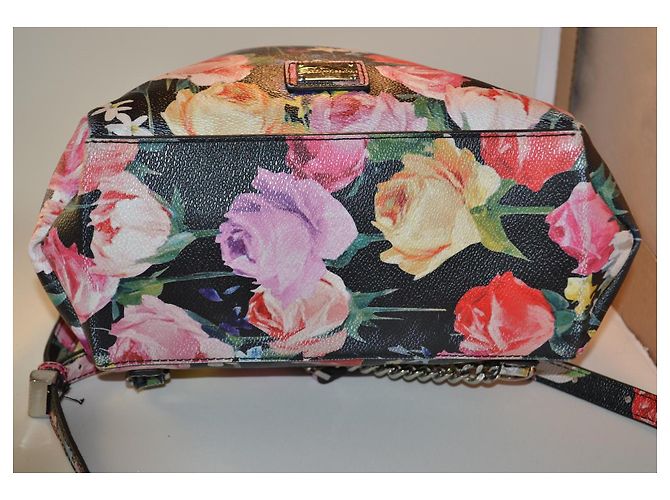 Blumarine Floral Pattern Leatherette Backpack Multiple colors - view 4
