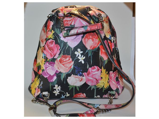Blumarine Floral Pattern Leatherette Backpack Multiple colors - view 5