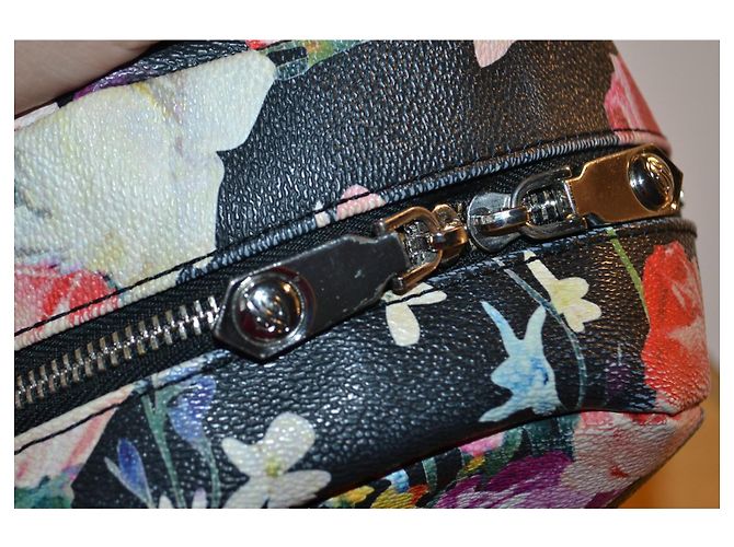 Blumarine Floral Pattern Leatherette Backpack Multiple colors - view 6