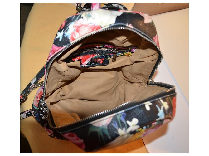 Blumarine Floral Pattern Leatherette Backpack Multiple colors - view 7