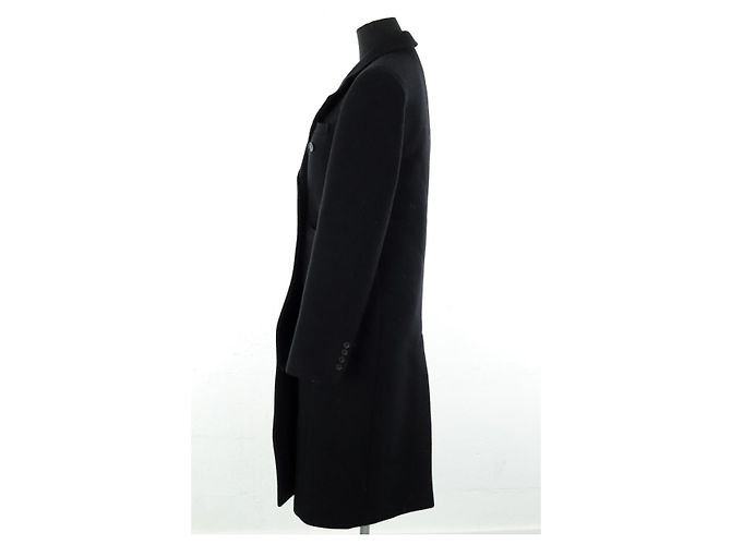 Balenciaga Casaco de lã preto - vista 3