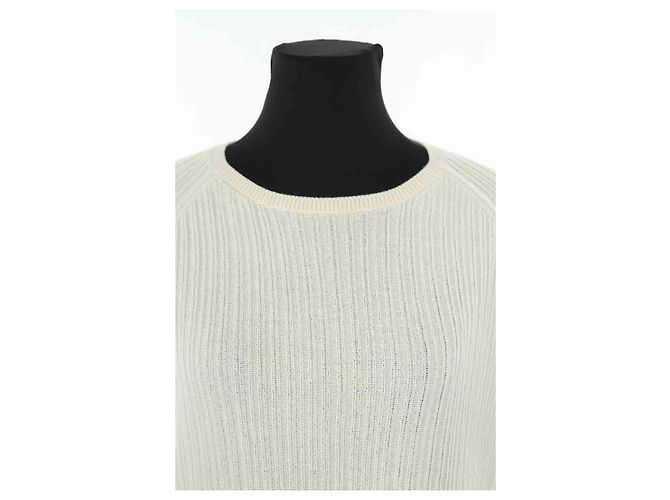 Chanel Weißes Kaschmirdress - view 2