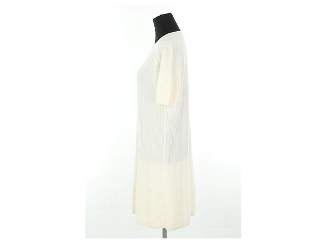 Chanel Weißes Kaschmirdress - view 3
