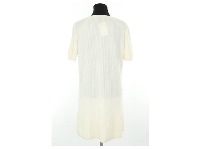 Chanel Weißes Kaschmirdress - view 4