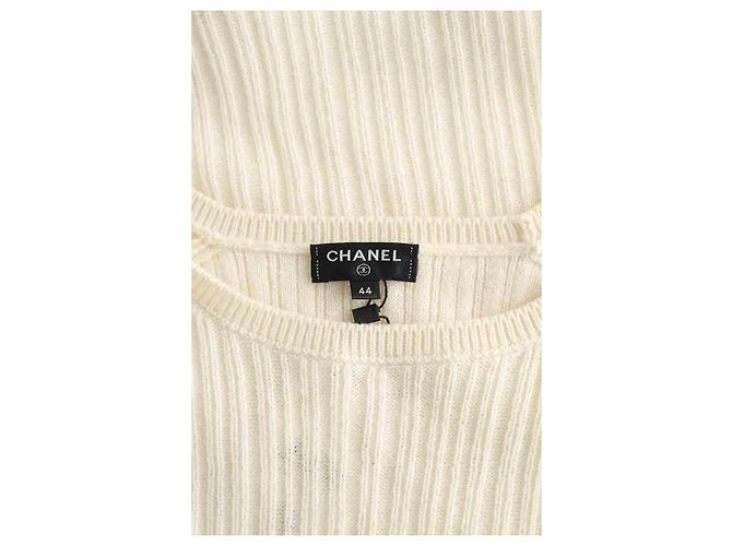 Chanel Weißes Kaschmirdress - view 5