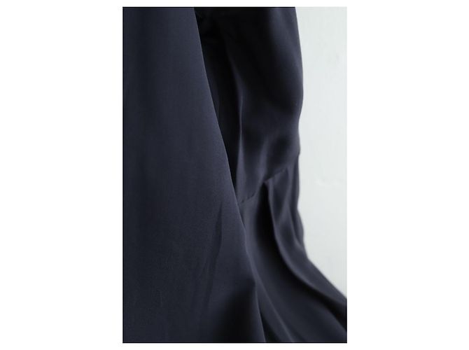 Dior Schwarzer Leder Mantel - Ansicht 6